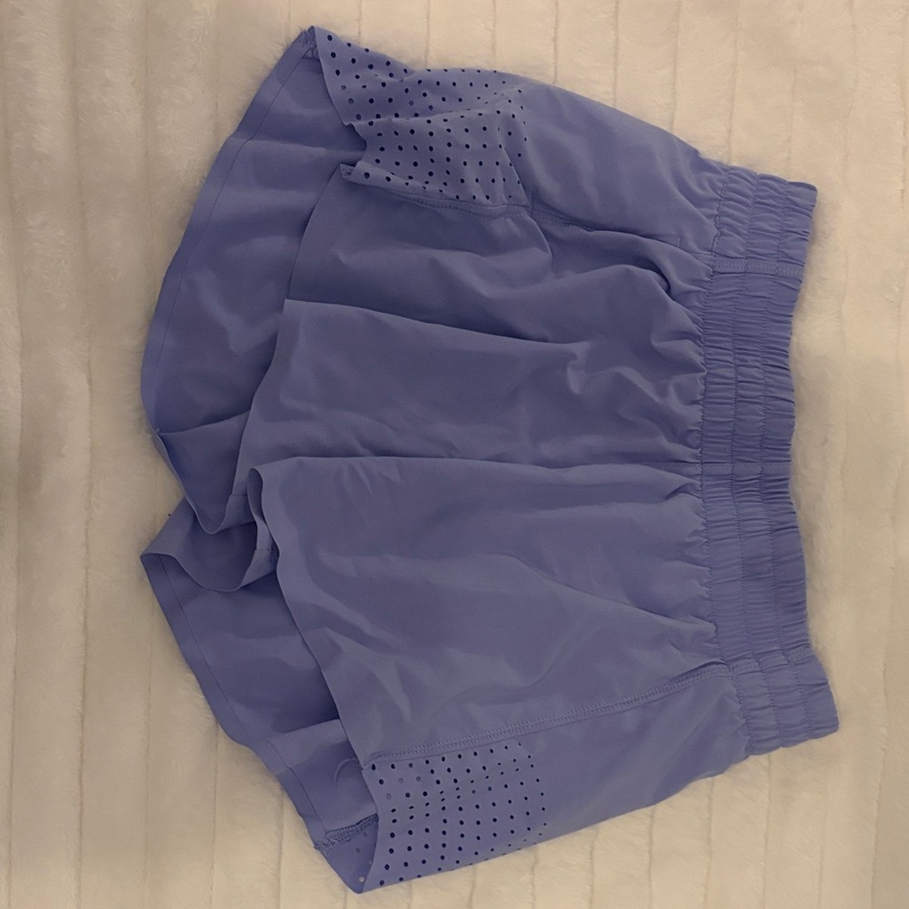 Athleta Lavender Hustle Shorts